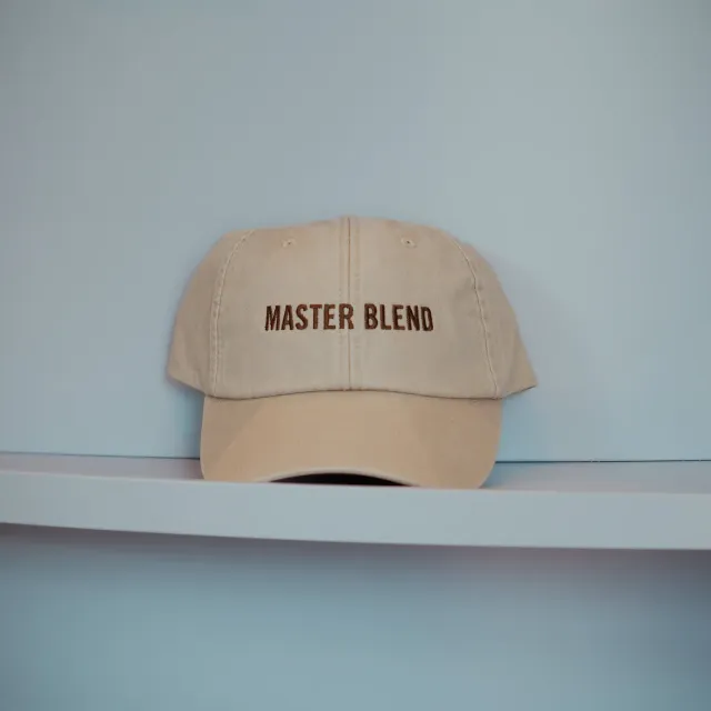 Malmö chokladfabrik Master Blend keps bomuld vintage