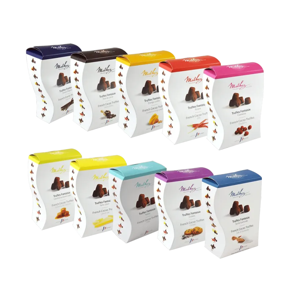 Mathez Uno trøfler æske 250g kakao