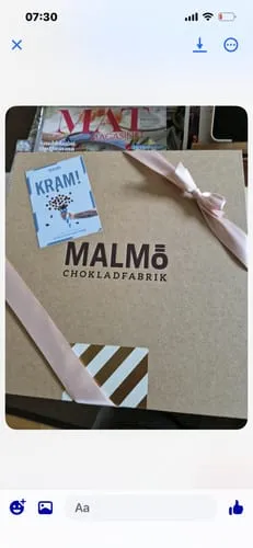 Malmö chokladfabrik Favoriterna chokoladegave stor æske
