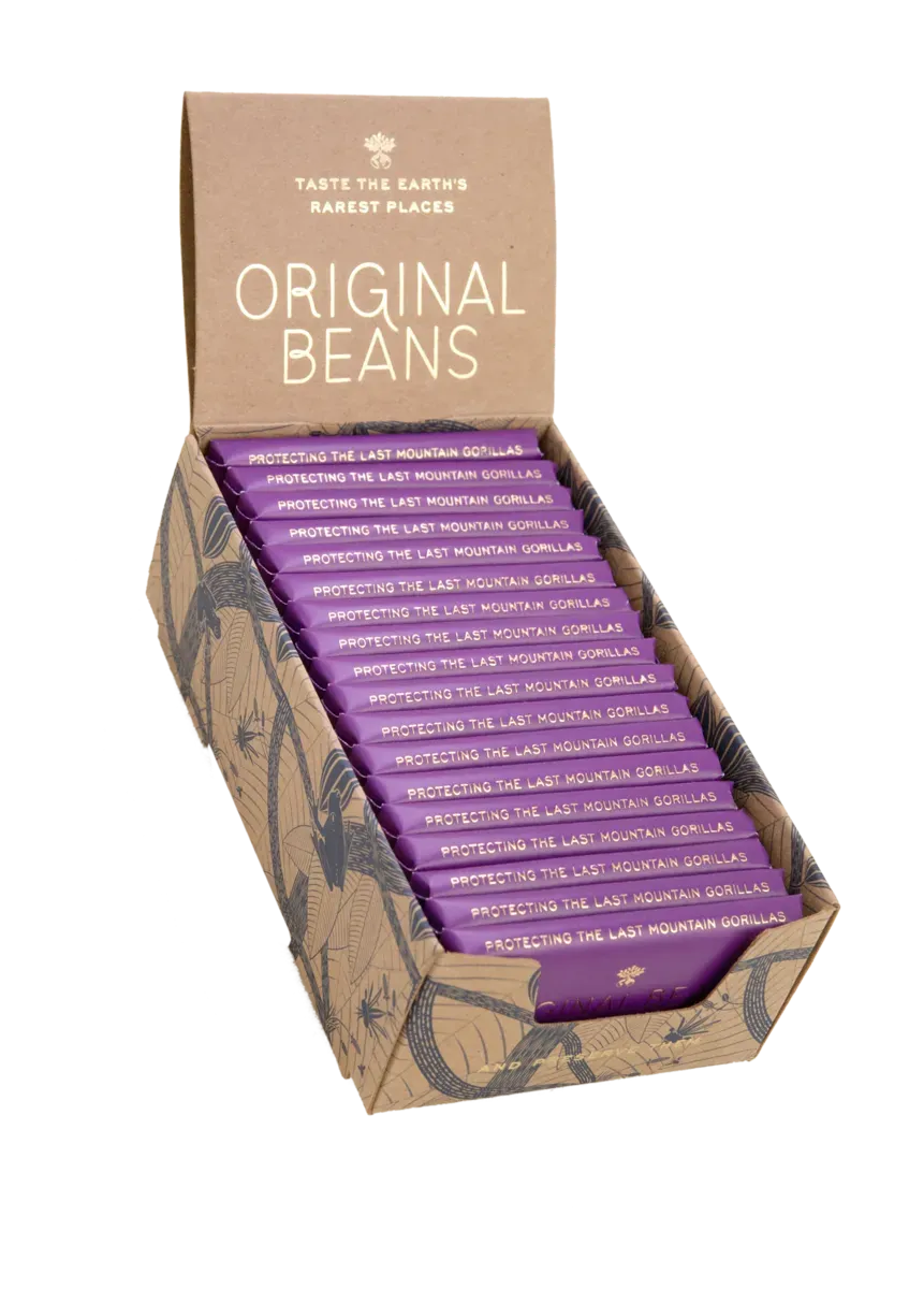 Original Beans Virunga 70% chokolade med surkirsebær
