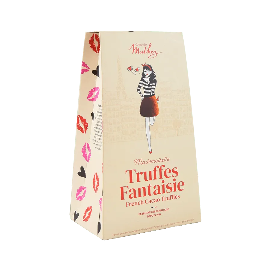 Mathez Paris Chic Etuis chokoladetrøfler 100g kakao