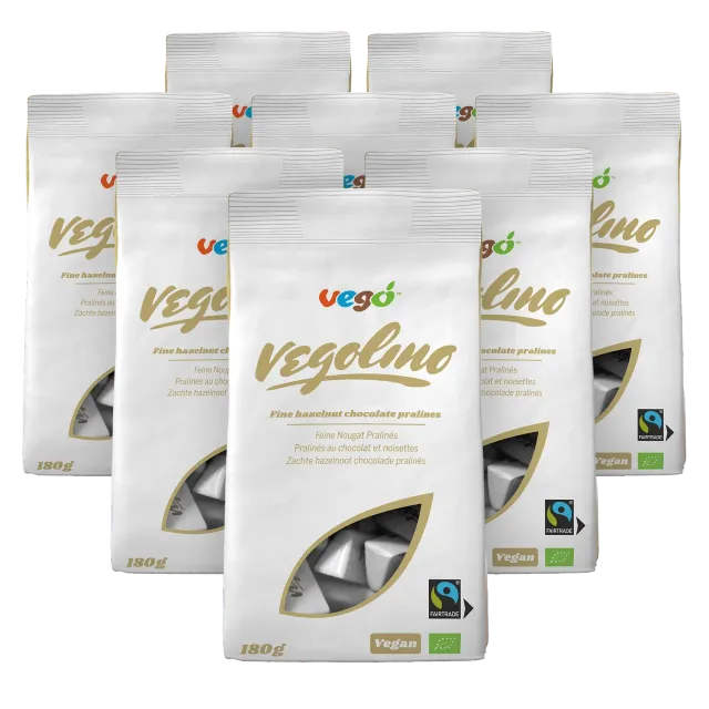Vego Vegolino praliner 180 g vegansk nougat