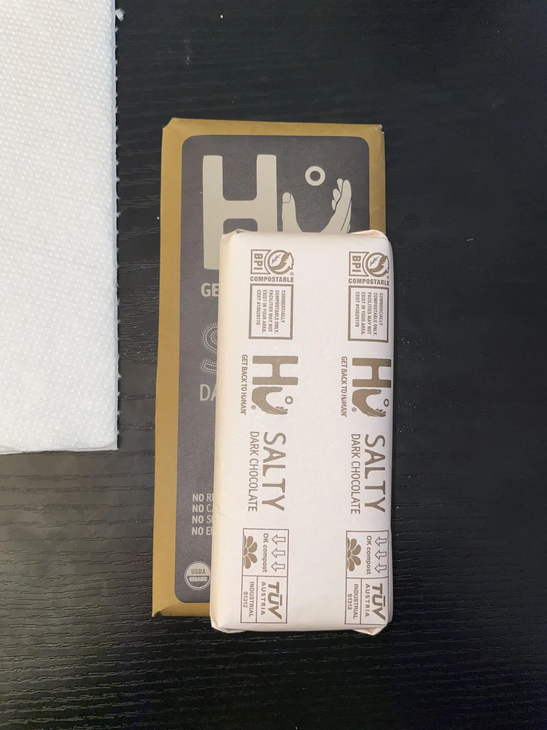 Hu Salty chokoladebar 6-pak 70% havsalt