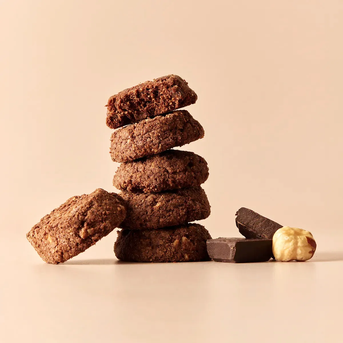 Rhythm 108 Double Chocolate Hazelnut Biscuits kiks 8-pak