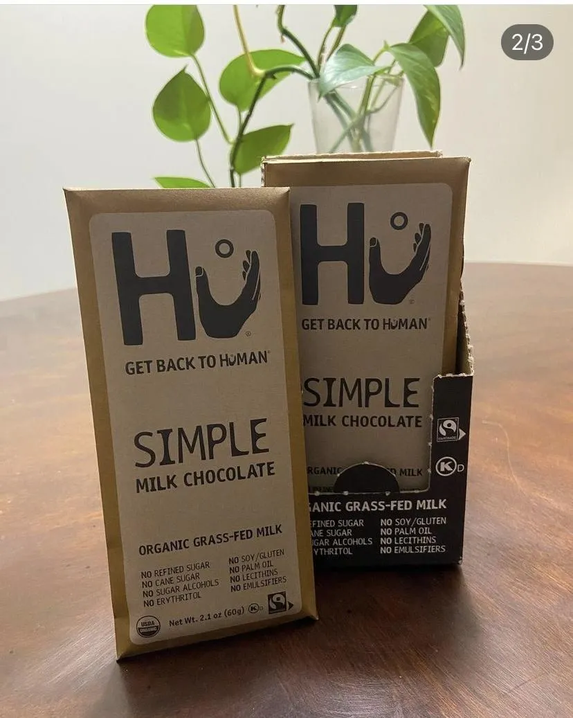 Hu Simple mælkechokolade 6-pak glutenfri