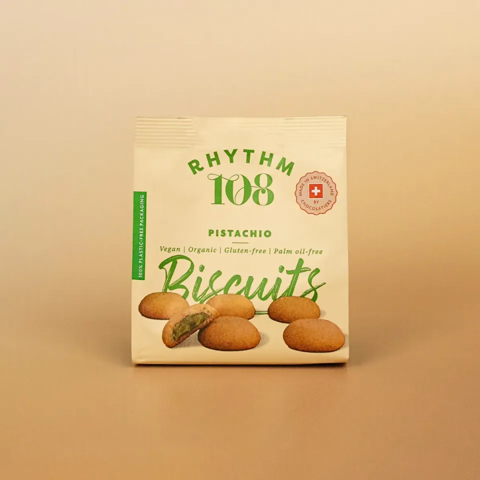 Rhythm 108 Pistachio Filled Biscuits kiks 8-pak pistacie