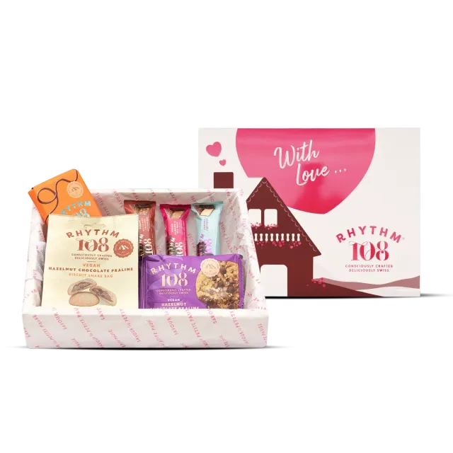 Rhythm 108 With Love Box gaveæske 6 dele vegansk