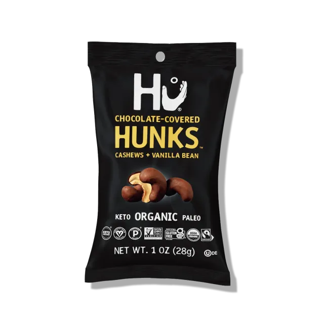 Hu Cashews Vanilla Bean hunks 28 g 10-pak