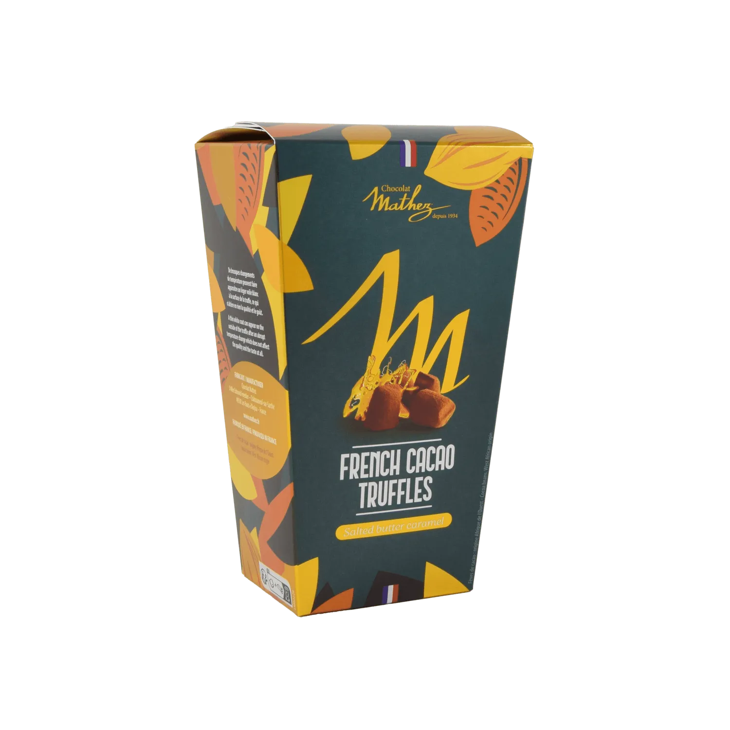Mathez Cocoa Box chokoladetrøfler 250g kakao