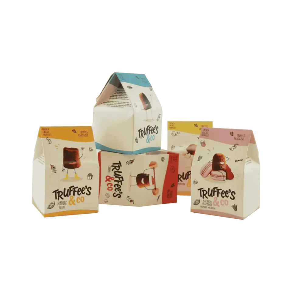 Mathez Truffee's & Co miniæske trøfler 50g kakao