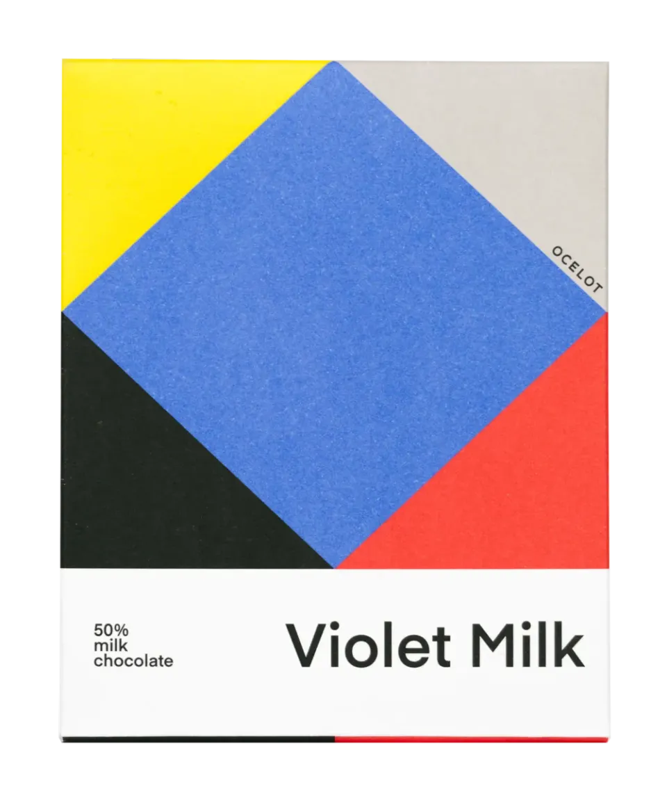 Original Beans Violet 55% mælkechokolade violet