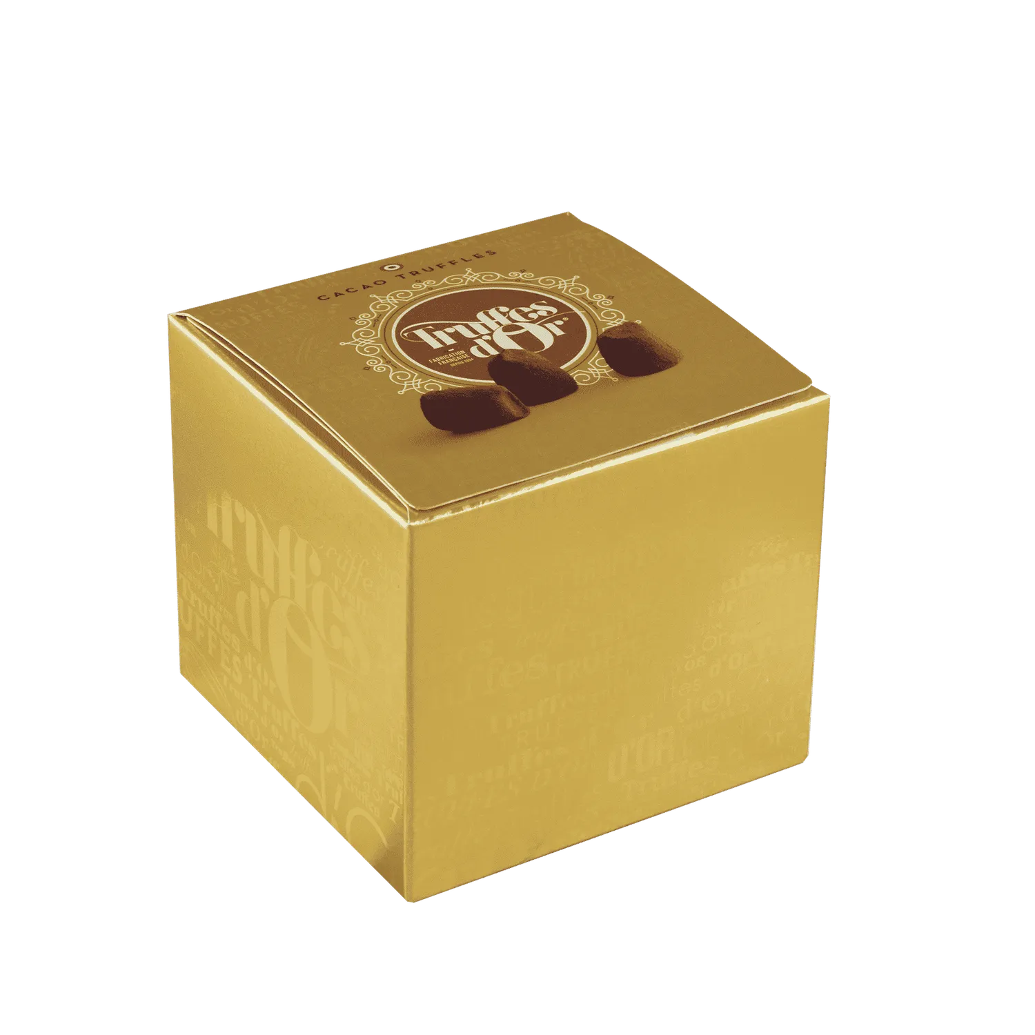 Mathez Attaque Truffe d'or trøfler gaveæske gylden