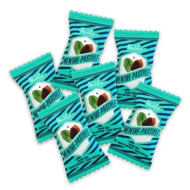 Mathez Flowpacks Menthe-Pastille trøfler 2,6 kg mynte