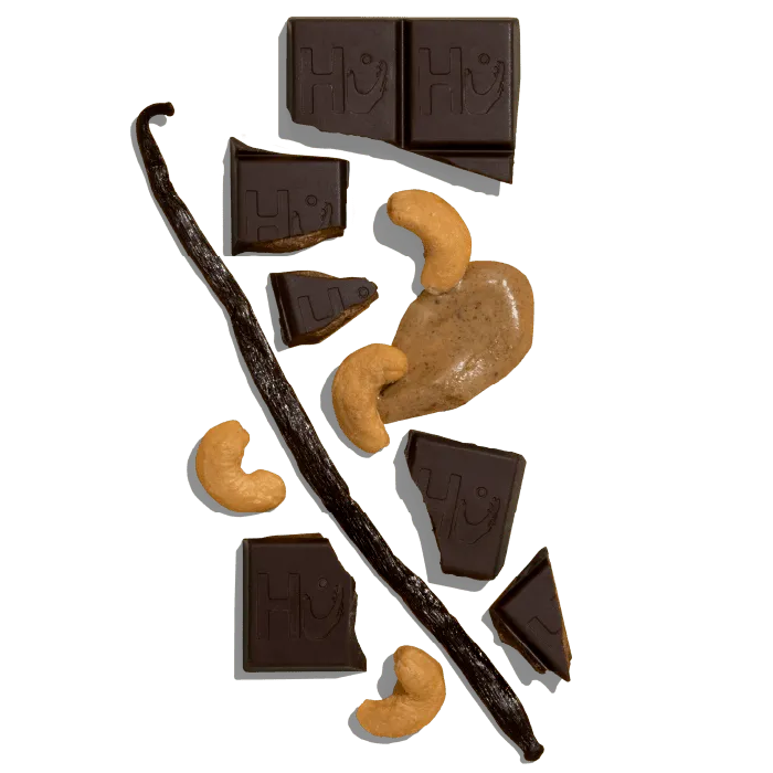 Hu Cashew Vanilla Bean mørk chokoladebar 6 stk 70%