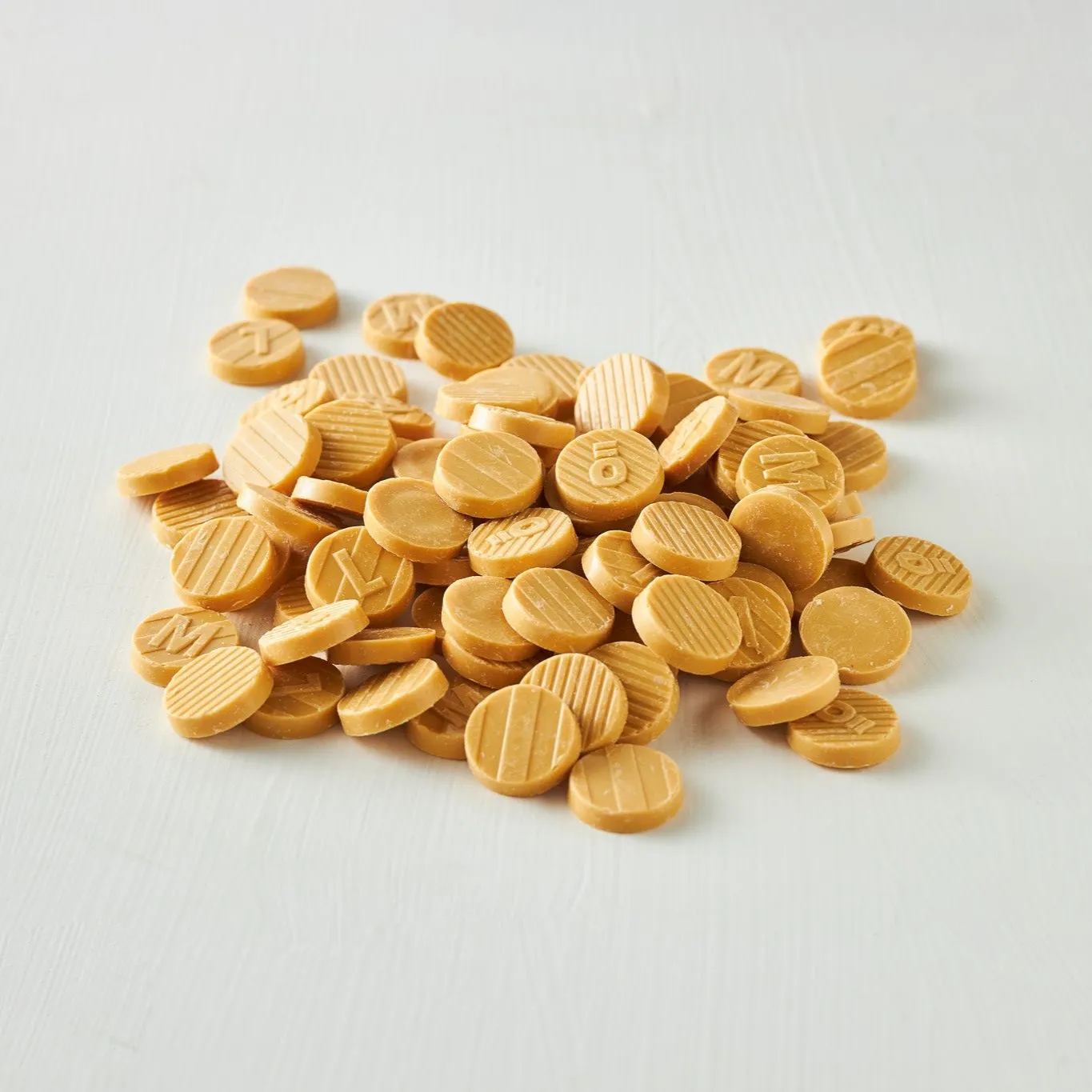 Malmø Chokoladefabrik Blond 40% karamel chokolade 2,5kg couvertyr