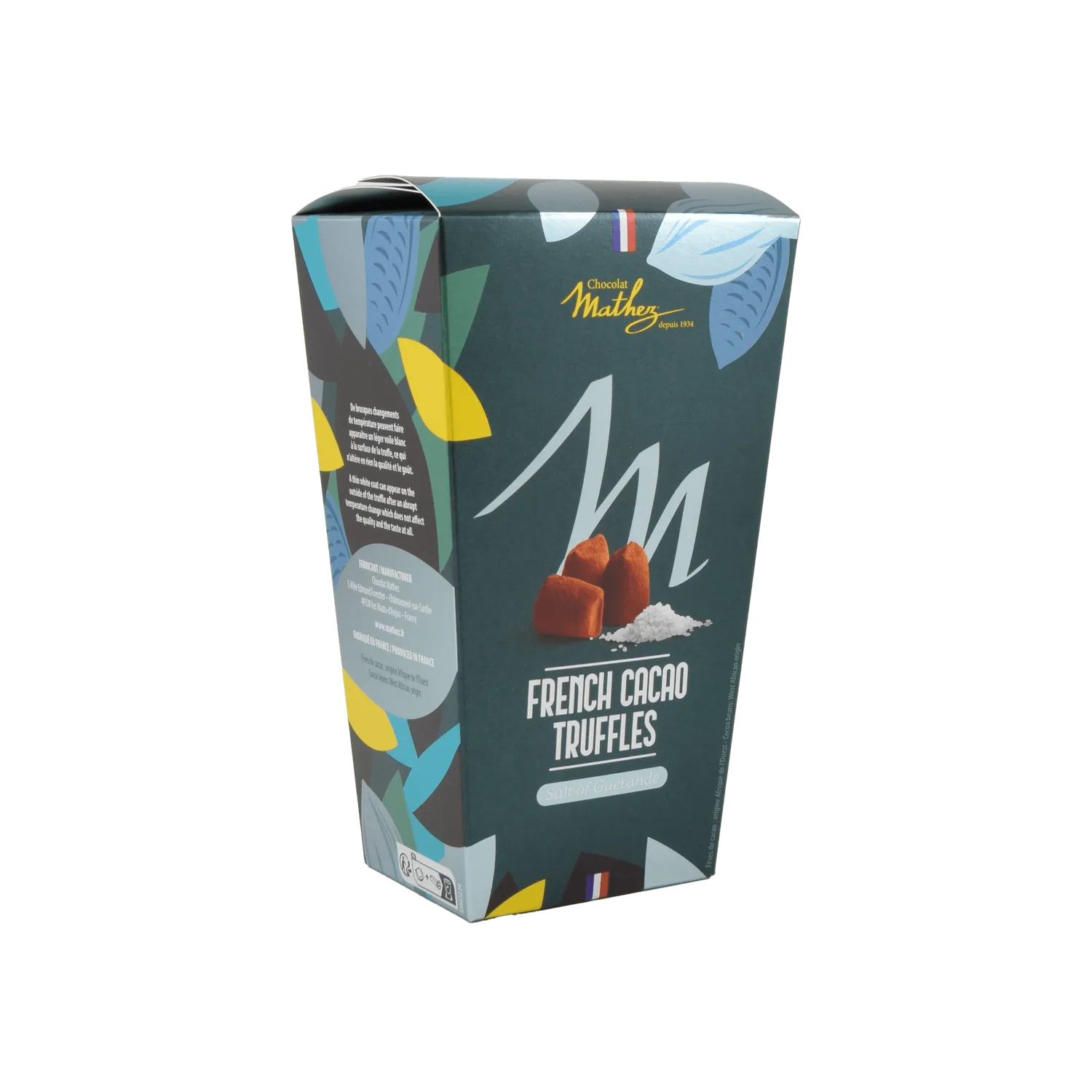 Mathez Cocoa Box chokoladetrøfler 250g kakao