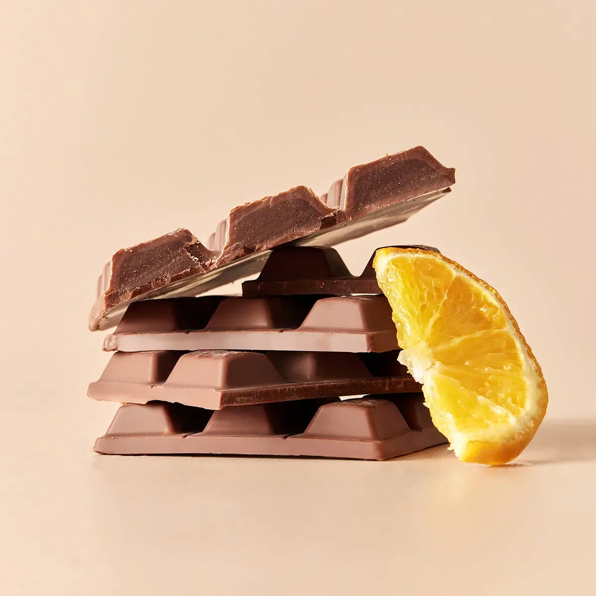 Rhythm 108 Dark Cocoa Orange chokoladeplader 6-pak appelsin