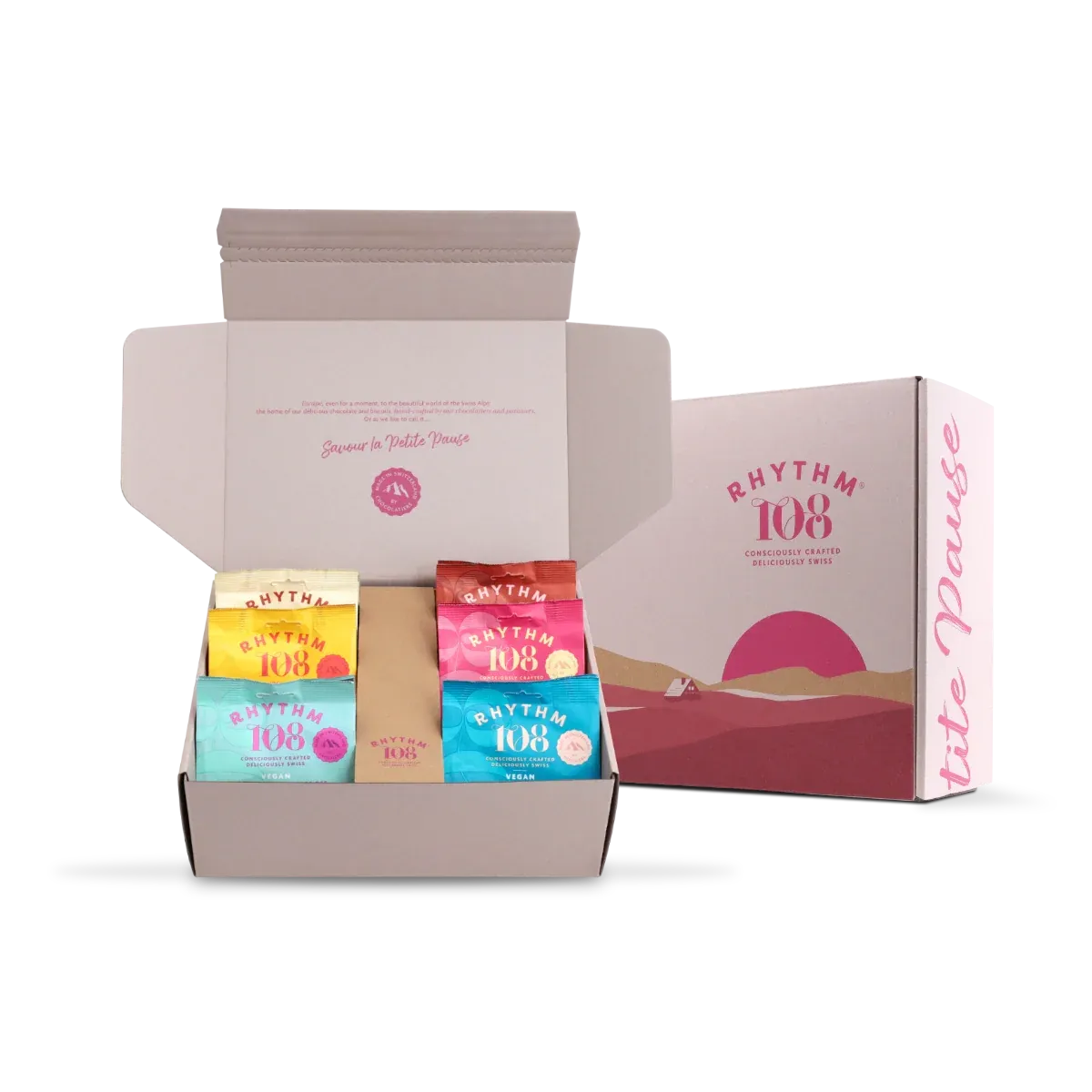 Rhythm 108 Assorted Crunchy Biscuits kiks 6-pak mix