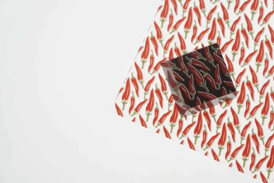 Chokoman Chilli mønsterark til chokolade