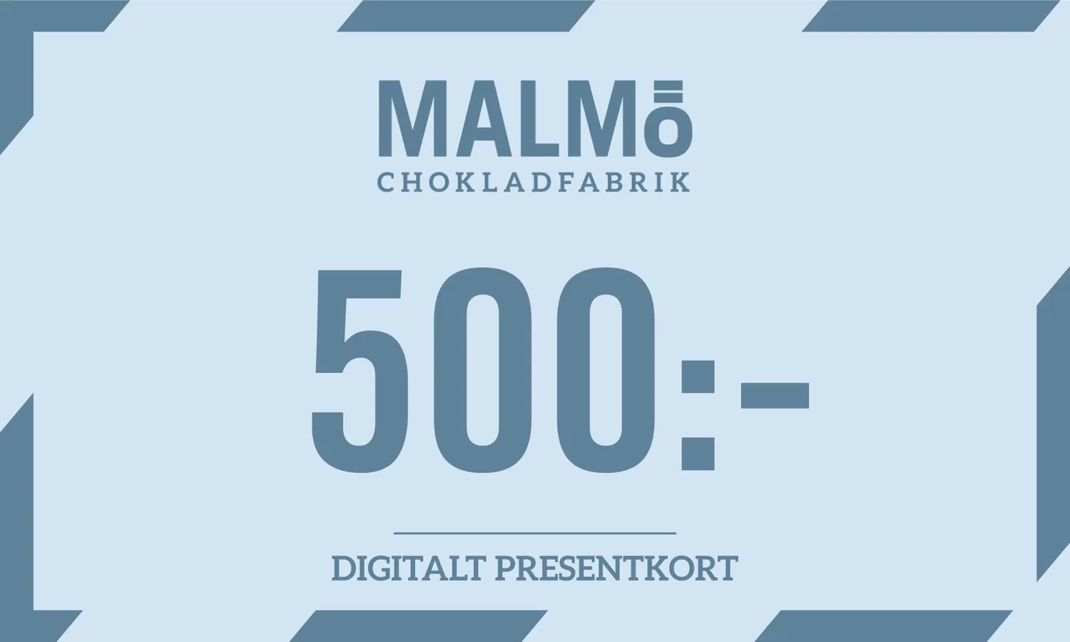 Malmö Chokladfabrik digitalt gavekort chokolade gave