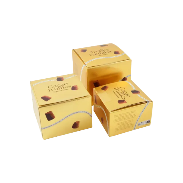 Mathez Attaque Or Ballotin chokoladetrøfler guld