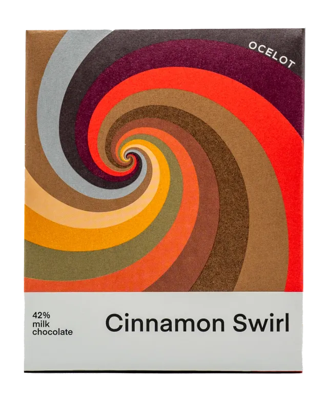 Original Beans Cinnamon Swirl 42% mælkechokolade kanel