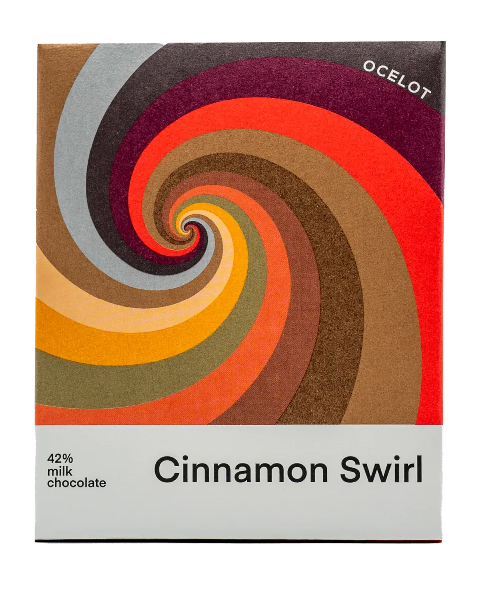 Original Beans Cinnamon Swirl 42% mælkechokolade kanel