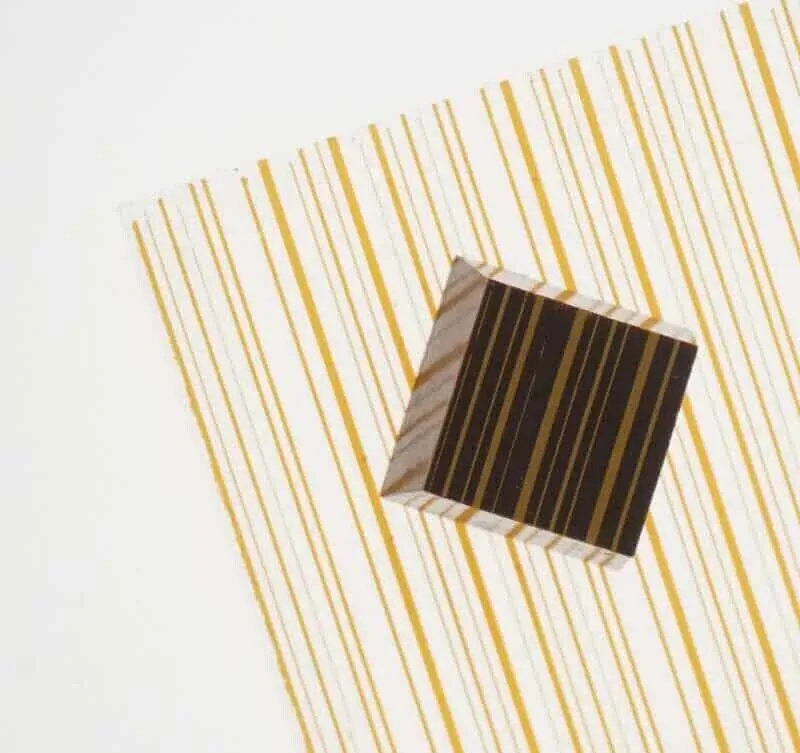 Chokoman Striber mønsterark til chokolade