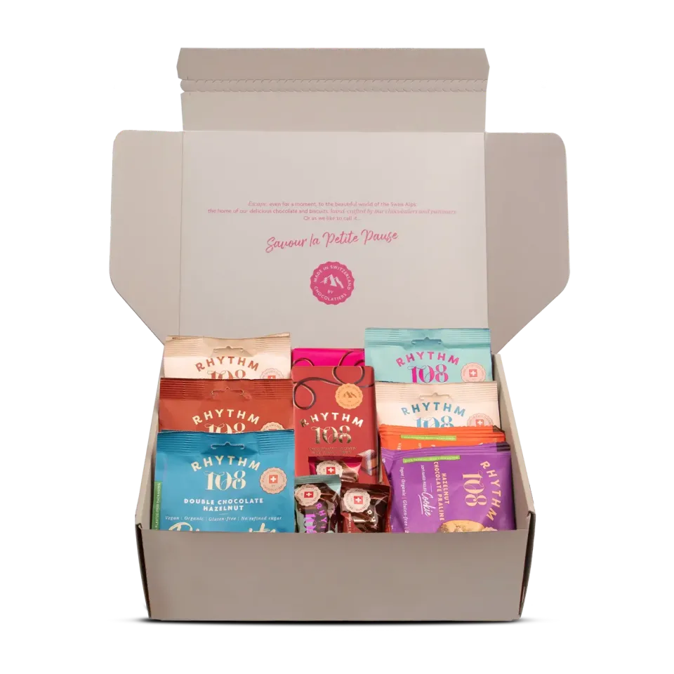 Rhythm 108 Uden Appelsin Box gaveæske vegansk