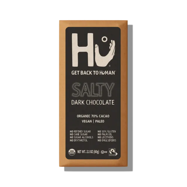 Hu Salty chokoladebar 6-pak 70% havsalt