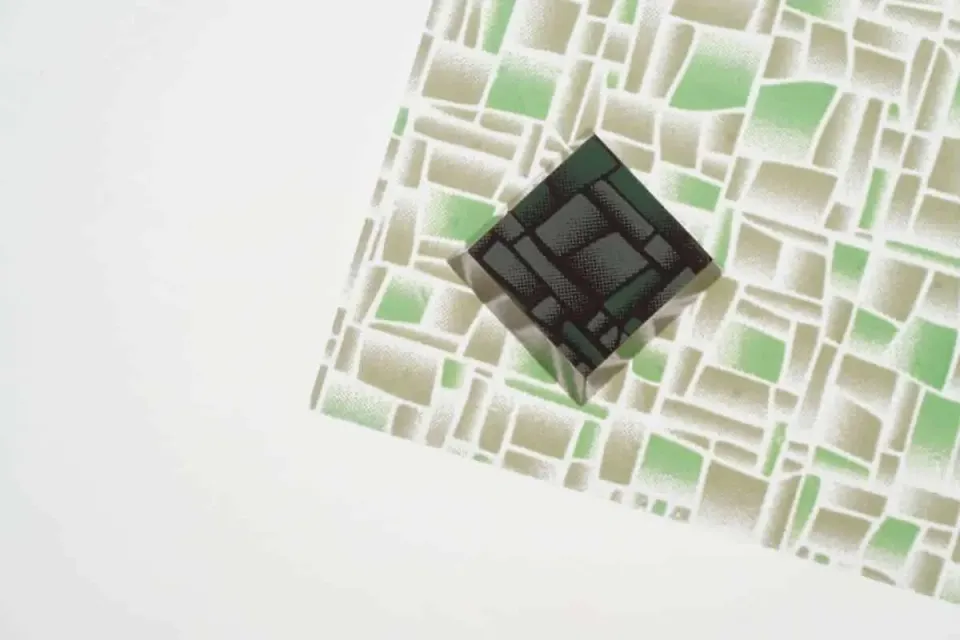 Chokoman 60'er design mønsterark til chokolade