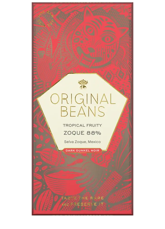 Original Beans Zoque 88% chokolade vegansk