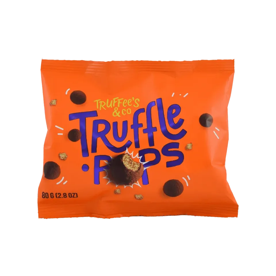 Mathez Truffle Pops kugler 80g sprøde karamel