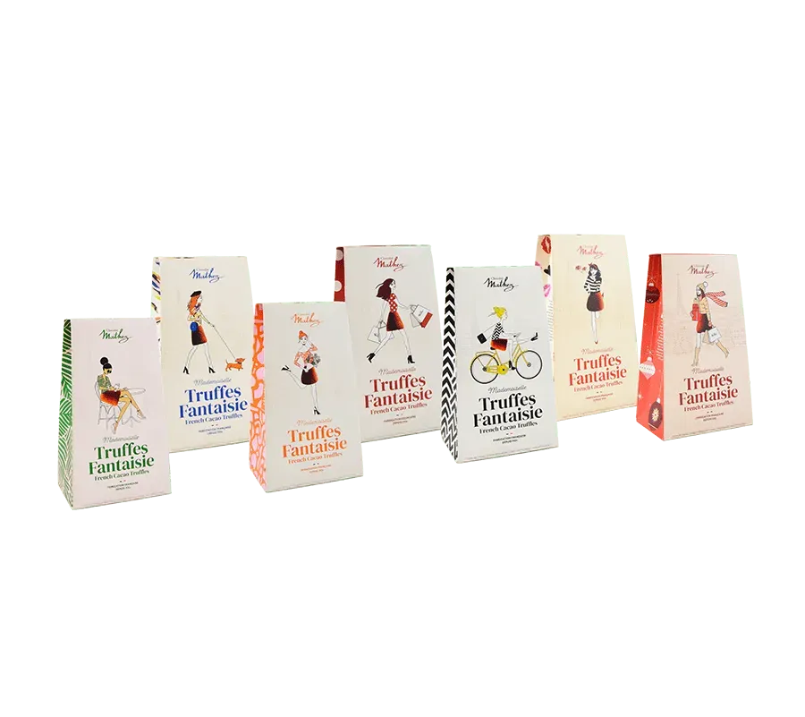 Mathez Paris Chic Etuis chokoladetrøfler 100g kakao