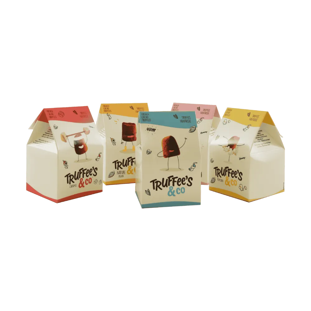 Mathez Truffee's & Co miniæske trøfler 50g kakao