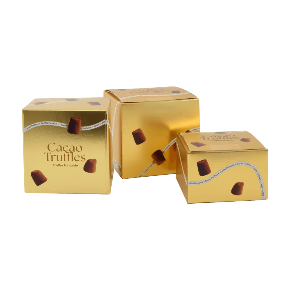 Mathez Attaque Or Ballotin chokoladetrøfler guld