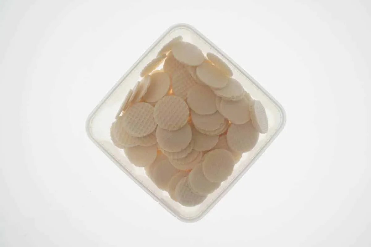 Chokoman flødebollebunde 45 mm 100 stk. til flødeboller
