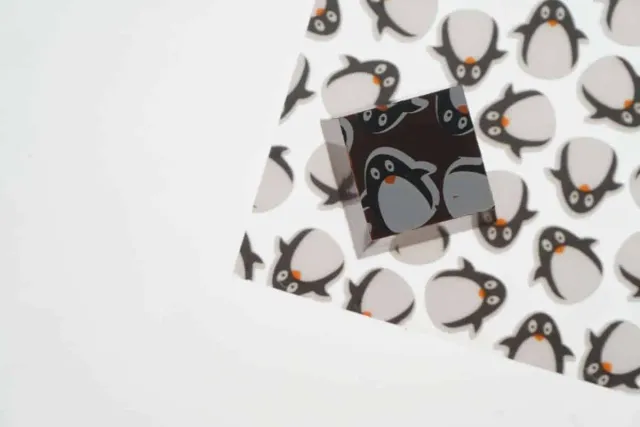 Chokoman Pingu mønsterark til chokolade præg