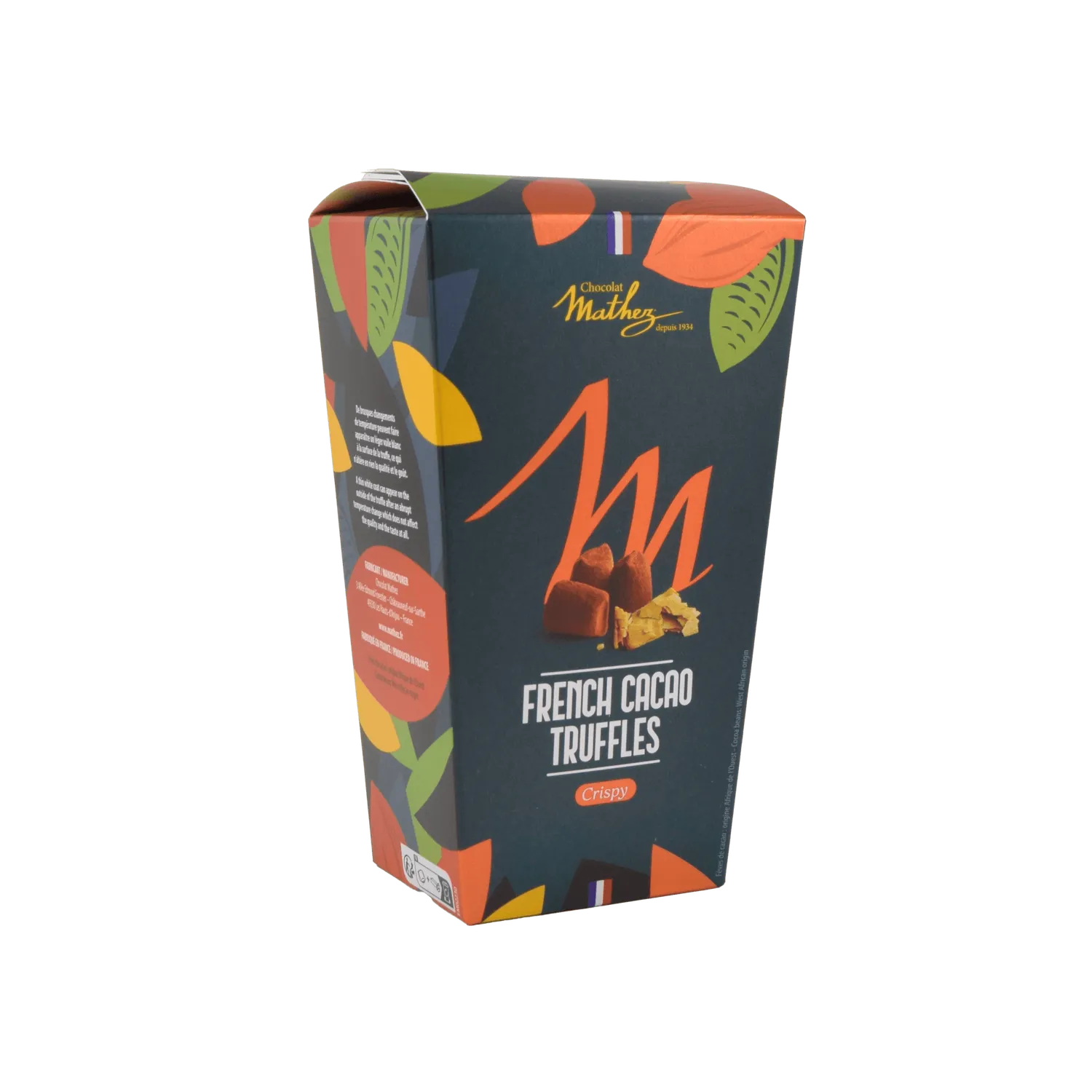 Mathez Cocoa Box chokoladetrøfler 250g kakao