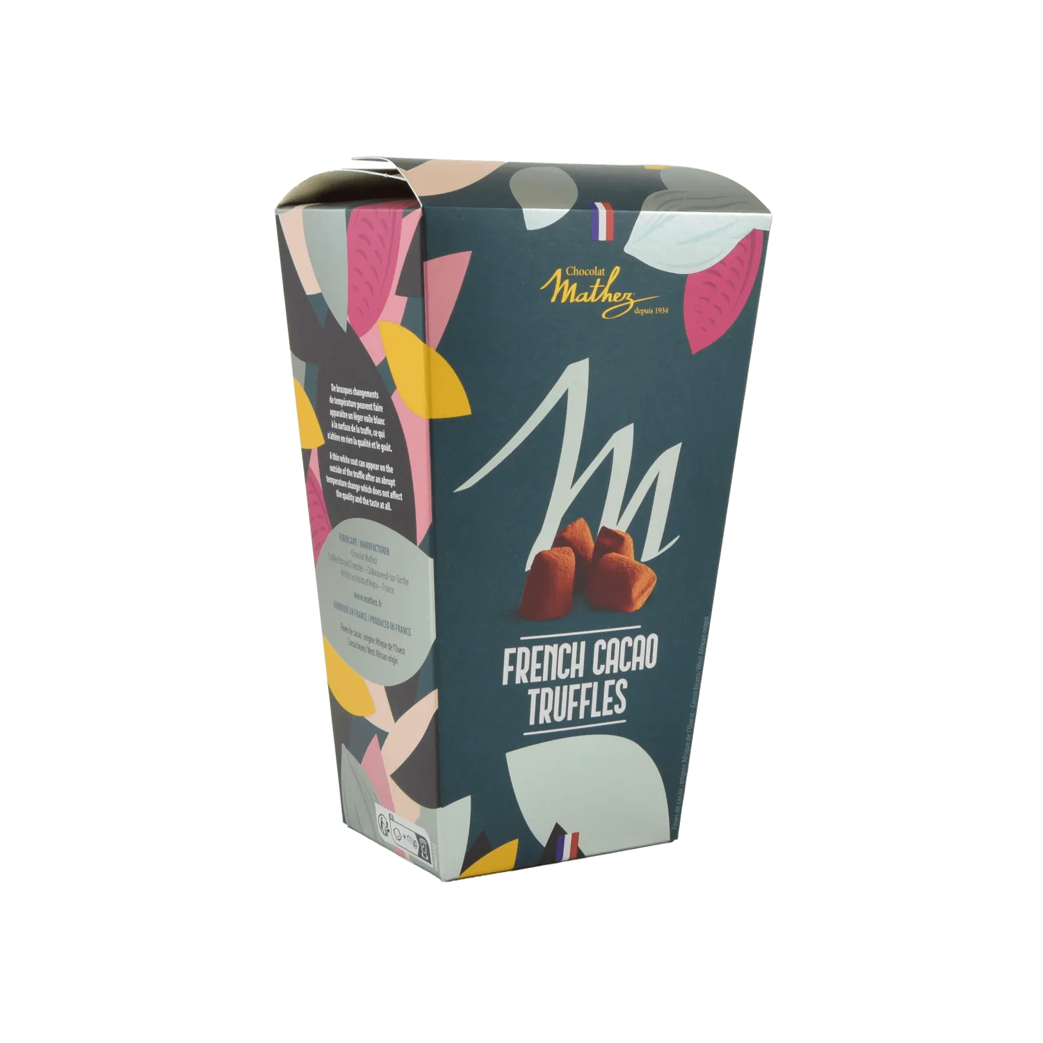 Mathez Cocoa Box chokoladetrøfler 250g kakao