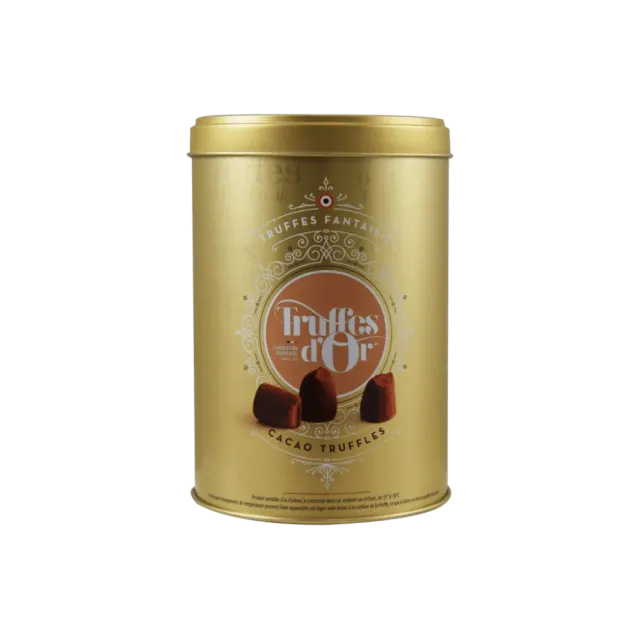 Mathez Truffe d'Or trøffelchokolade 500 g metaldåse