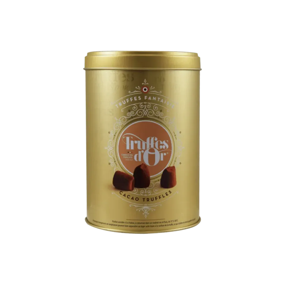 Mathez Truffe d'Or trøffelchokolade 500 g metaldåse