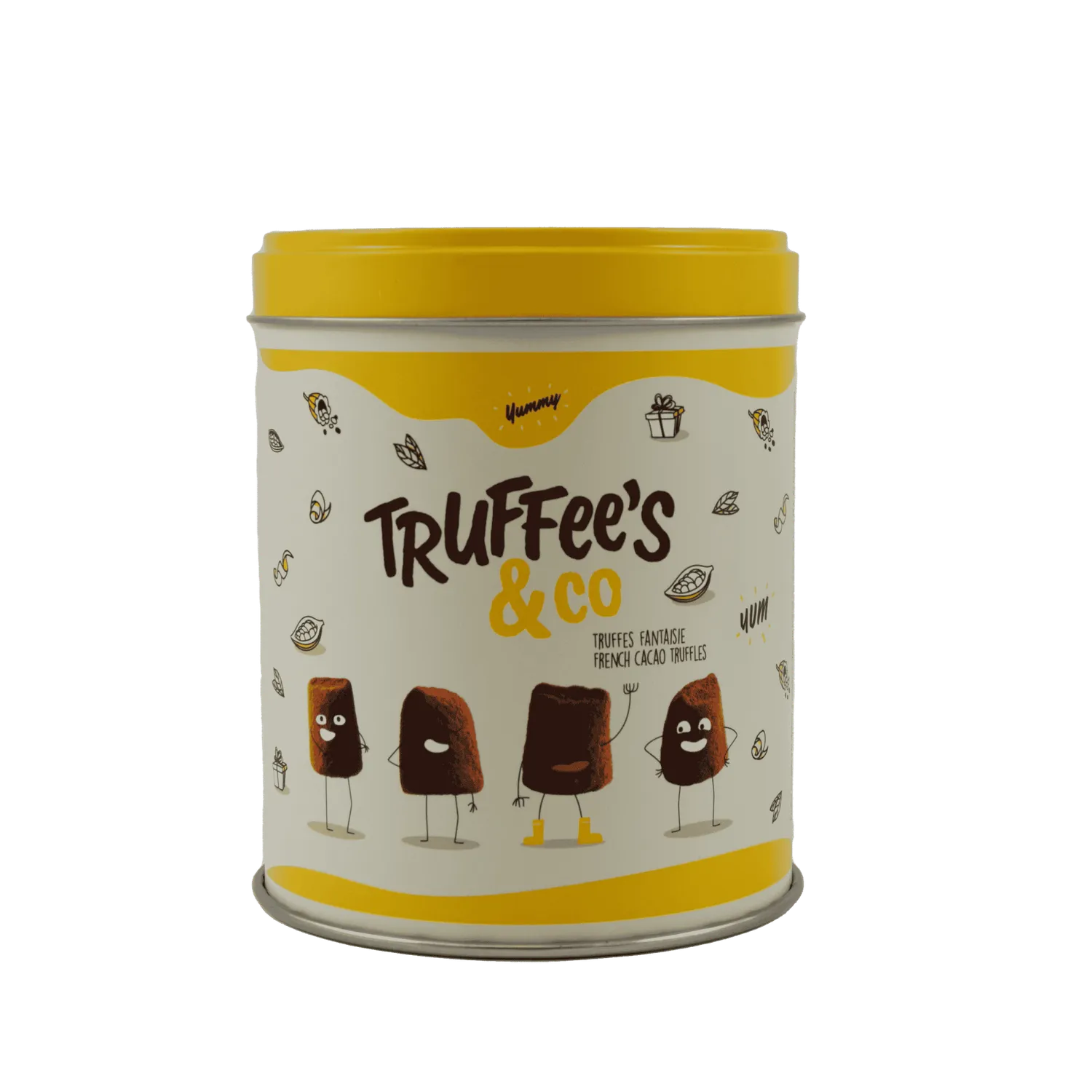 Mathez Truffee's & Co mini metalæske trøfler 100g kakao