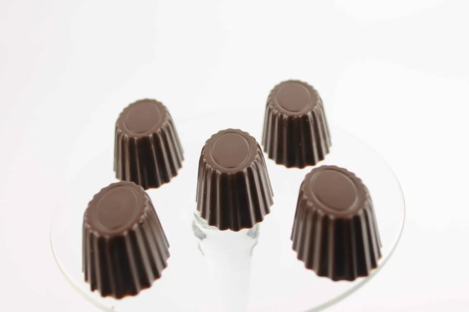 Chokoman Oval chokoladeform til fyldt chokolade