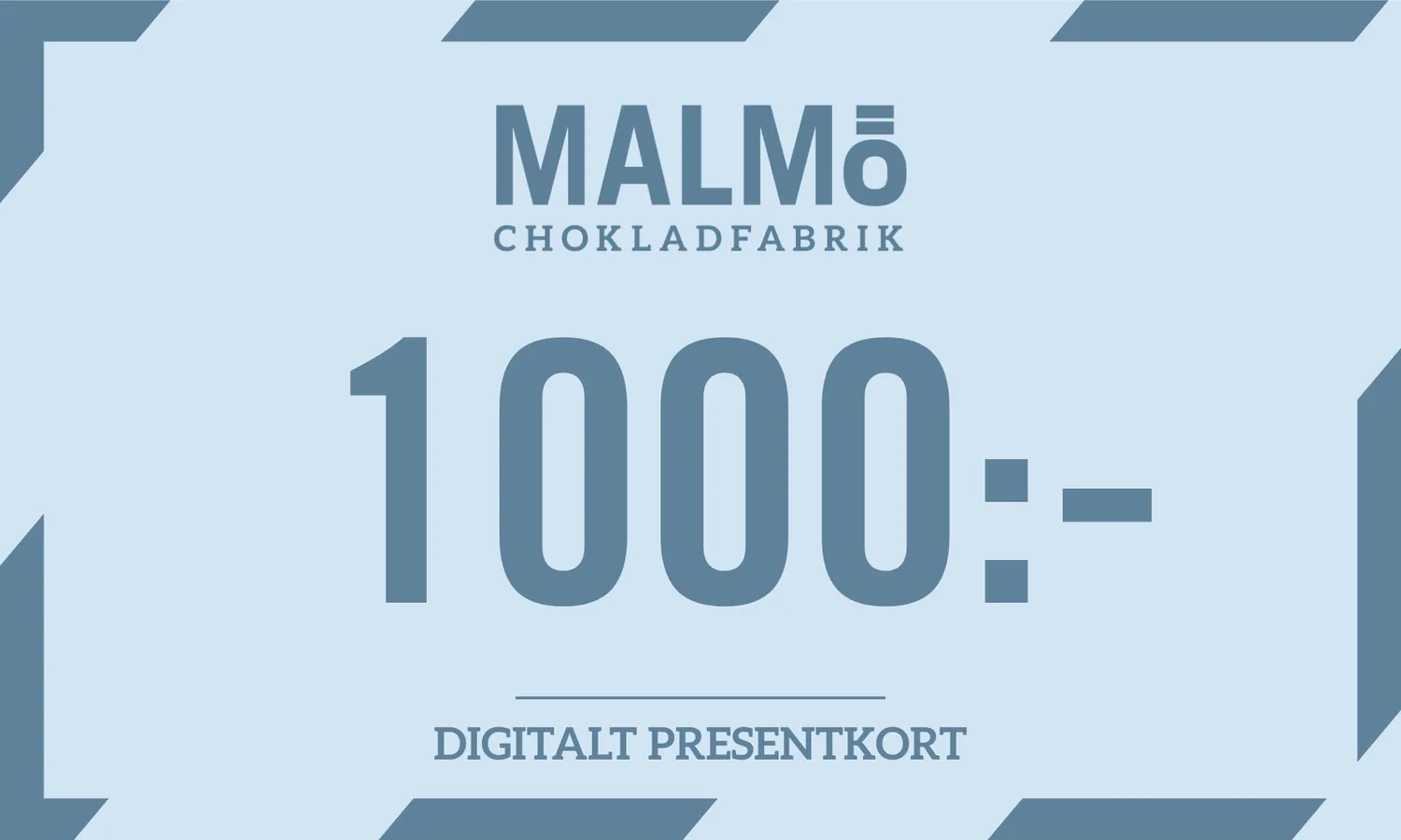 Malmö Chokladfabrik digitalt gavekort chokolade gave