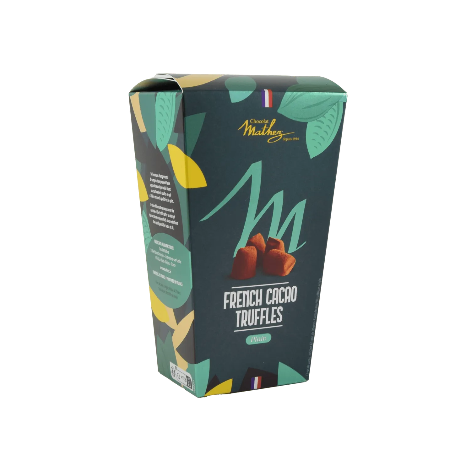 Mathez Cocoa Box chokoladetrøfler 250g kakao