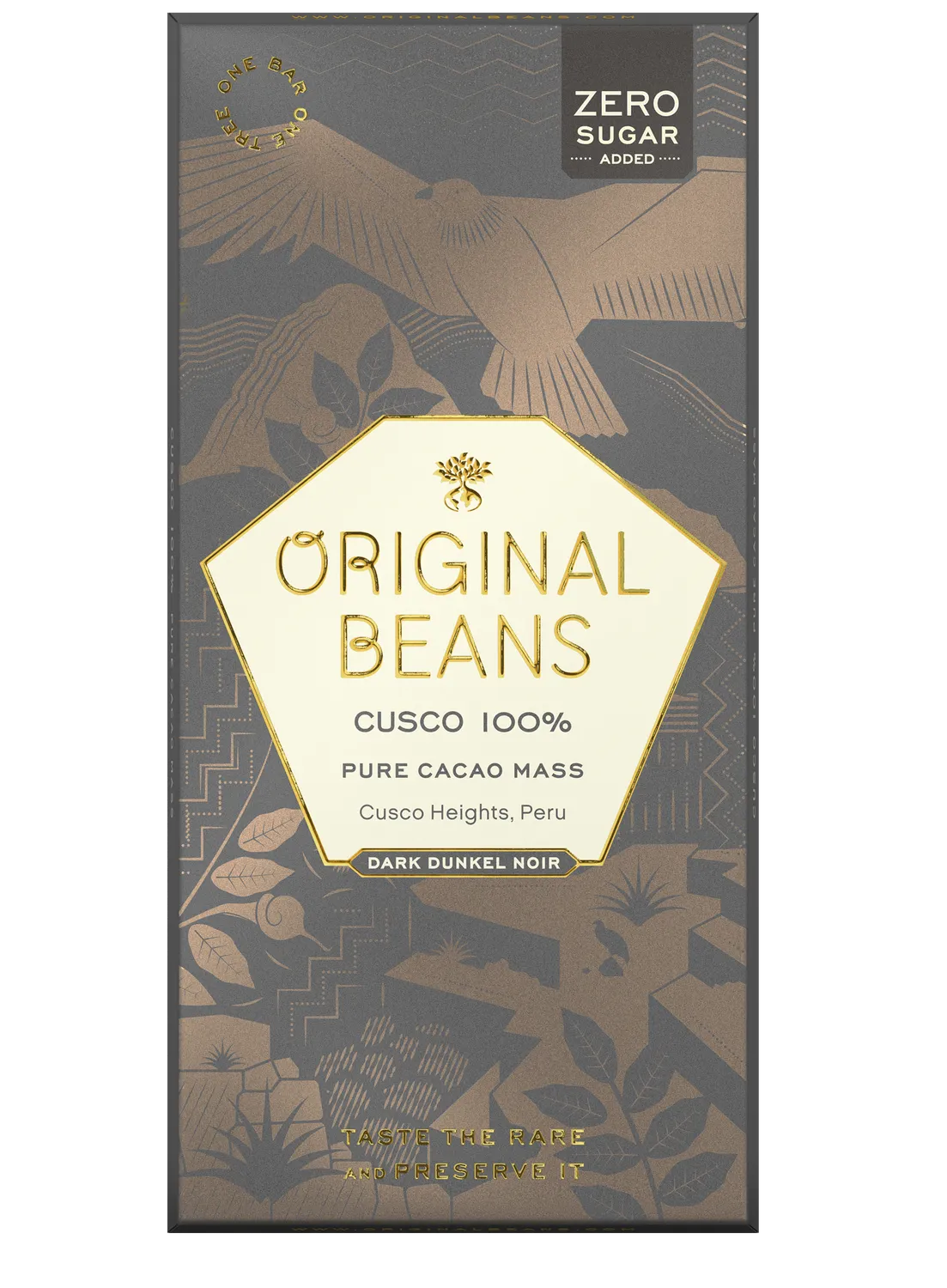 Original Beans Cusco 100% mørk chokolade 70g usødet