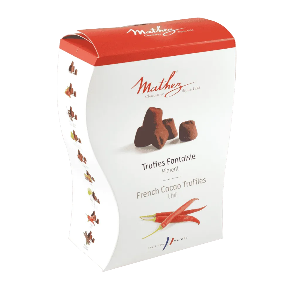 Mathez Uno trøfler æske 250g kakao