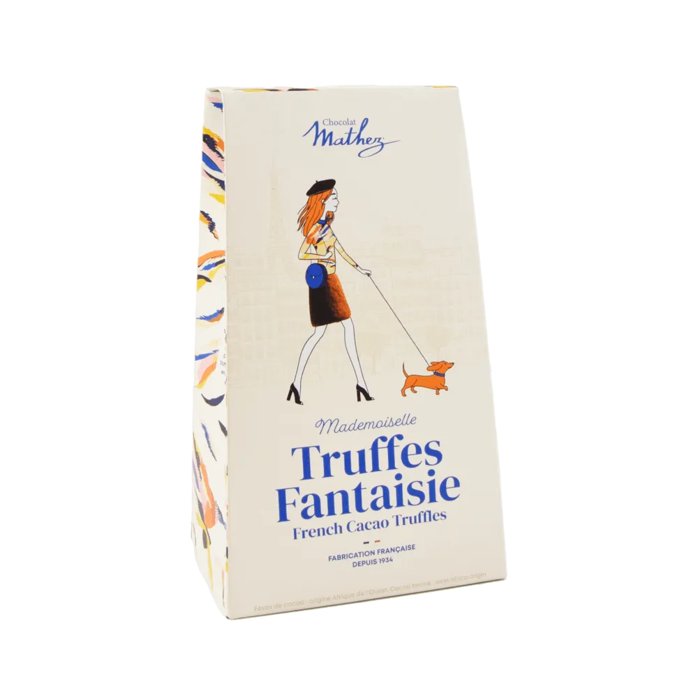 Mathez Paris Chic Etuis chokoladetrøfler 100g kakao