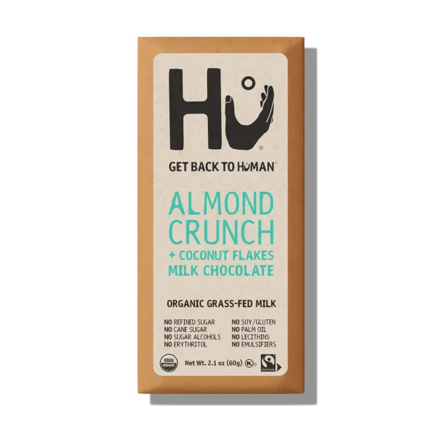 Hu Almond Coconut mælkechokoladebar 6-pak